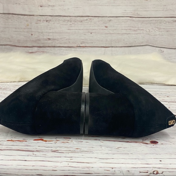 Cole Han grand zeros black suede pumps size 8B - Picture 11 of 12